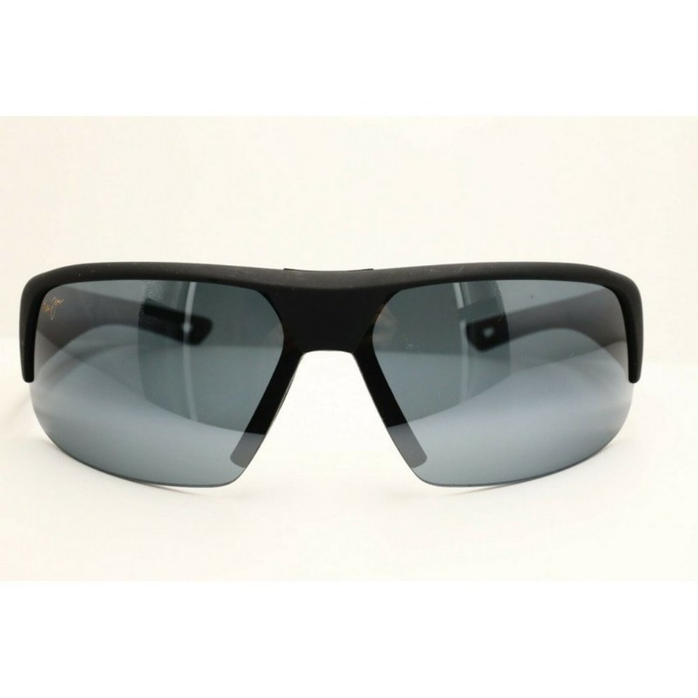 Maui Jim 523-2MR Wrap Black Polarized Sunglasses - Picture 4 of 8